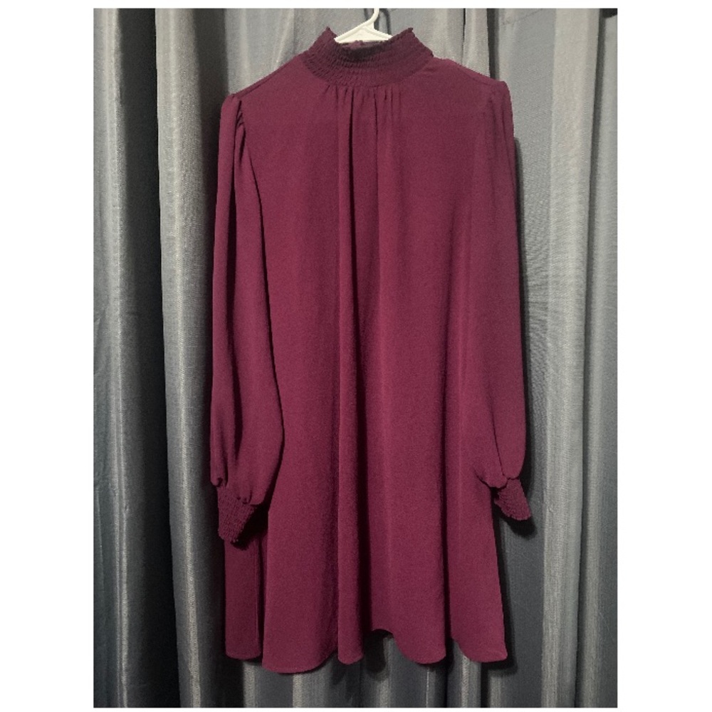 Purple turtle neck dress ✨